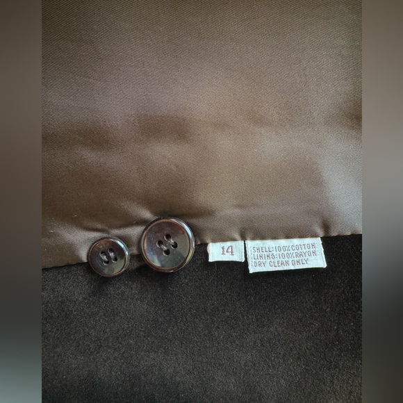 Vintage velour blazer - Picture 7 of 7